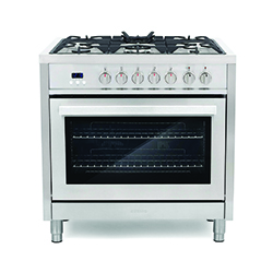 Cosmo Gas Range with dual fuel option