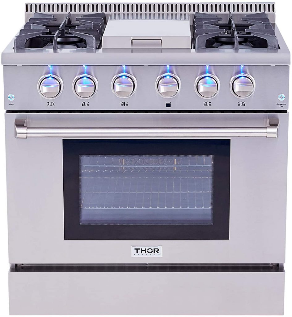 Thor Gas Range for kitchens, 36 incher